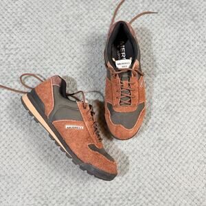 Merrell Solo Luxe 2 Brown/Green Suede Leather Hiking Trail Shoes J003969 Mens 11